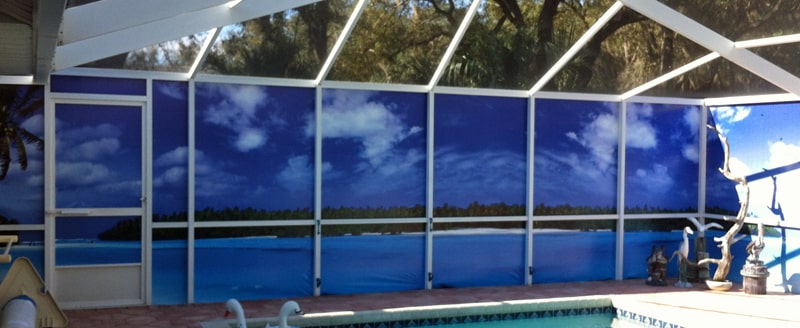 retractable privacy screen