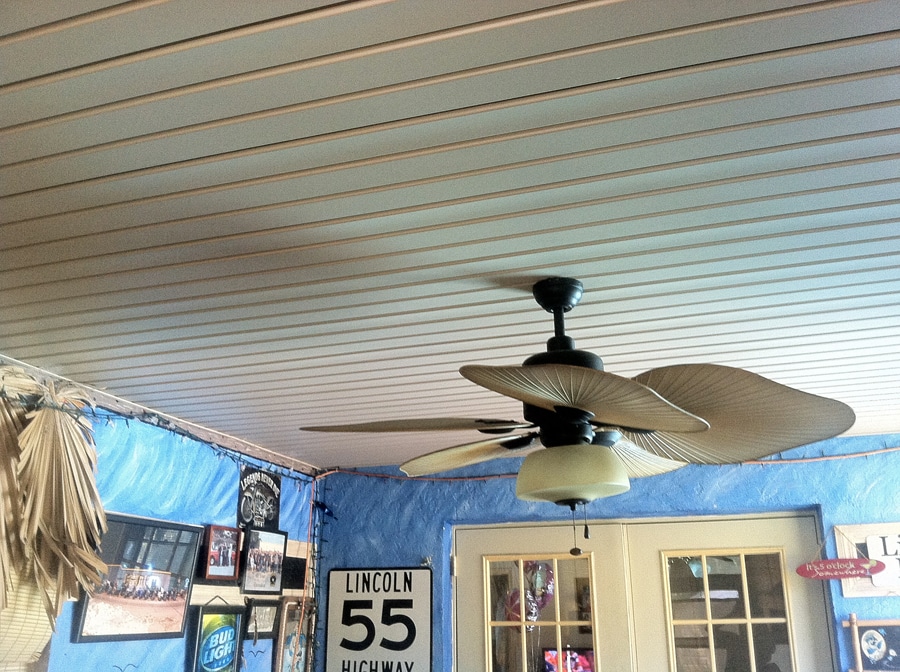 Vinyl ceiling installation in spring hill, fl